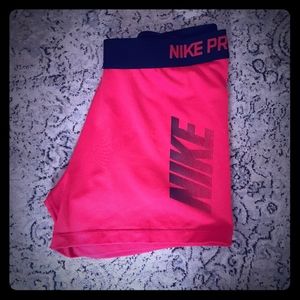 Women's Nike Pro running shorts